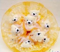 Cute Cat Bouquet For Valentine's Gift