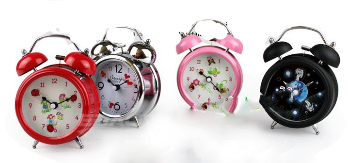 Colorful ABS Table Alarm Clock
