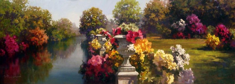 100% Hand-made Impressionistic Oil Painting On Canvas