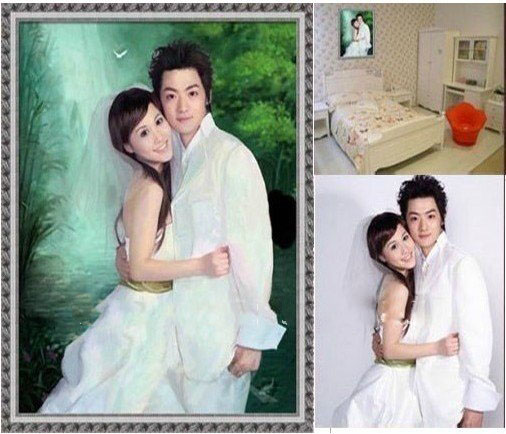 High Quality Handpainted Custom Oil Painting From Photo