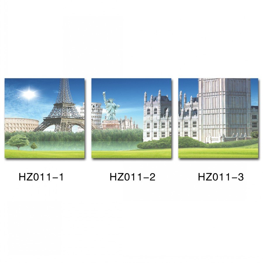 24mm Thickness No Noisy Tick Easy Cleaning Art Clock