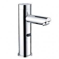 Cold Water Automatic Touchless Chrome Sensor Sink Faucet