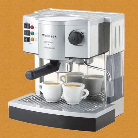 Stainless Steel Advanced Heater High Efficiency Pump System Coffee Makers