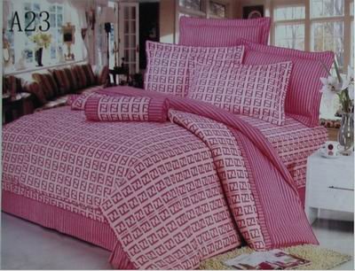Woven 6 PCS Satin Bedding Set
