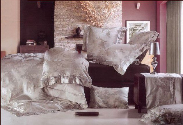 100% Tencel Silk Filling 4 pcs Bedding Set