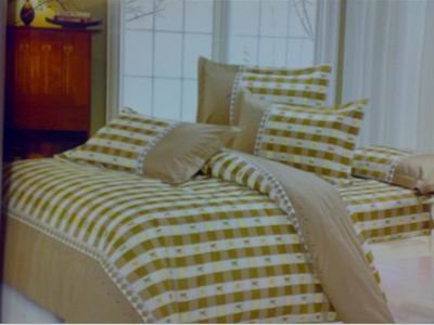 Cotton Filling 6PCS Woven Bedding Set