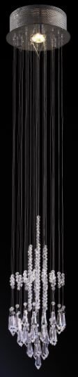 W20cm H90cm Energy Saving Crystal Chandelier