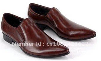 Men's First Layer Leather Handmade Breathable Dress Shoes