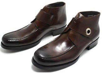 Real Leather Ankle Comfortable Men's Business Shoe