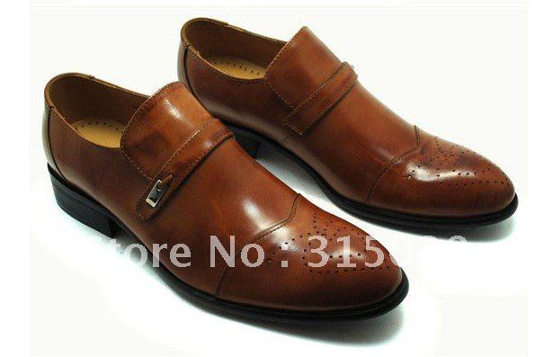 Pure Cowhide Leather TPR Insole Breathable Men's Oxford Shoes