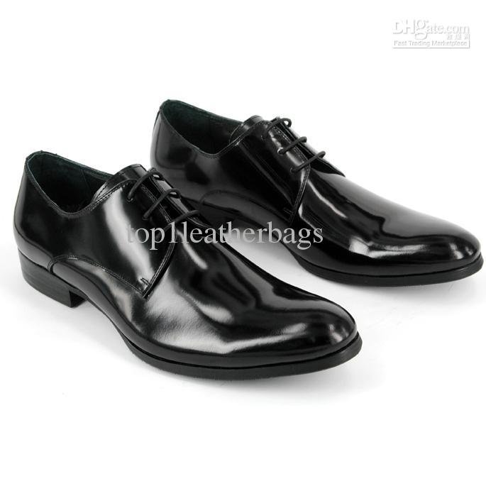 Lace Up Genuine Leather Cow Men's Oxford Shoes