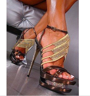 High Heel Diamond Women's Bridal Shoes