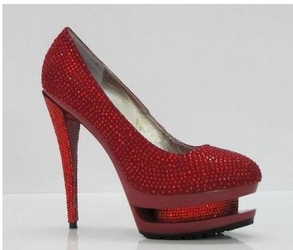 Waterproof High Heel Pumps Ladies Shoes