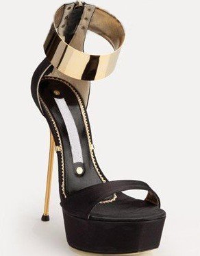 Dew Toes Around the Ankle Super Thin and High Heels Platform Shoes