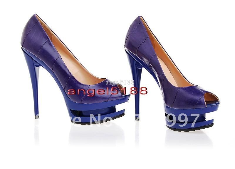 Newest Style Real Leather Women's Platform Shoes