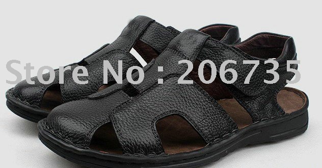 Men's Leather Fashion Casual Sandals
