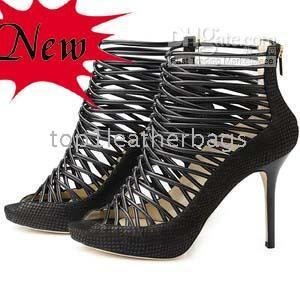 High Heel Sexy Black Women's Sandals