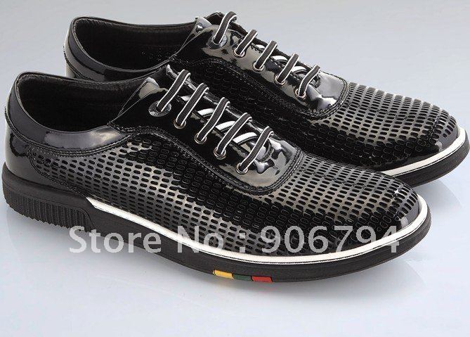 Breathable Paint Handmade Men's Casual Choes