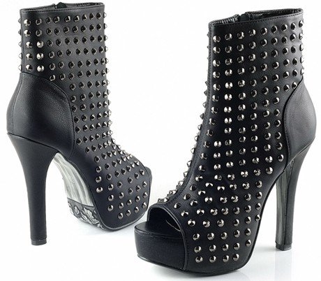 Ankle Platform Wedge High Heel Shoes