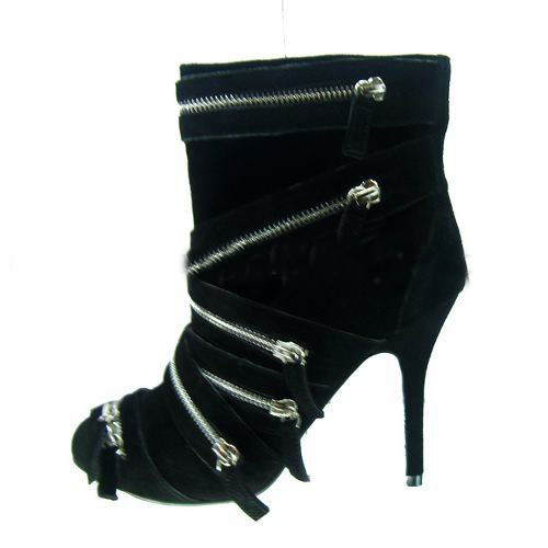 High Quality Sheepskin Boots, Lady  High-heeled Snow Boots