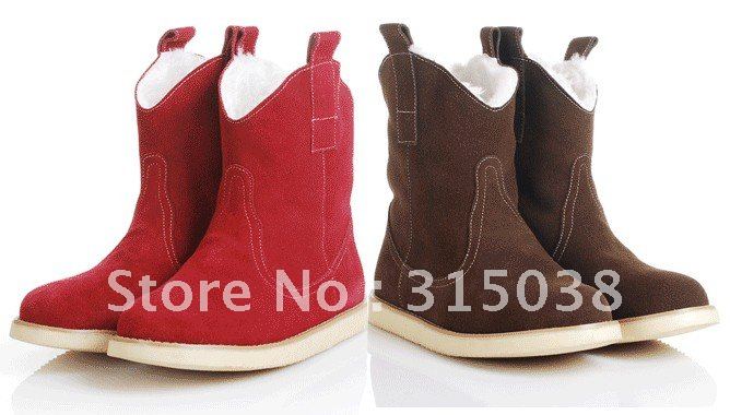 Casual Wear Warm Comfortable Cotton Flat Knee Snow Boots