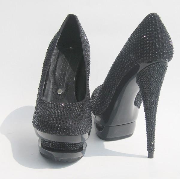 Waterproof High-heel Pump Women's Casual Shoes