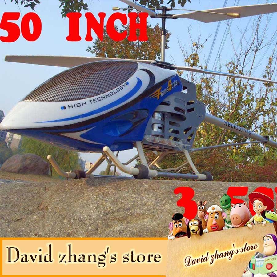 Large Size 125cm 3.5channel ABS RC Helicopter