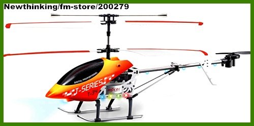 3CH GYRO Metal Airframe Flash Lights Radio Control RC Helicopter