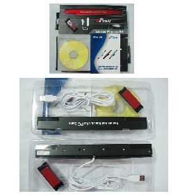 Pcwu Sensor Bar for PC Remote and Nunchuk for PC Game