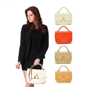 Ladies Retro Elegant Fashion Leather Handbag Shoulder Bags